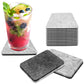 Premium Felt Coasters for Drink Set of 18 Pcs - (square)