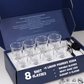 1.5 Oz Shot Glasses Set Of 8 With Heavy Base Shot Glass Set - Clear - A&A Wonders