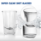 1.5 Oz Shot Glasses Set Of 8 With Heavy Base Shot Glass Set - Clear - A&A Wonders