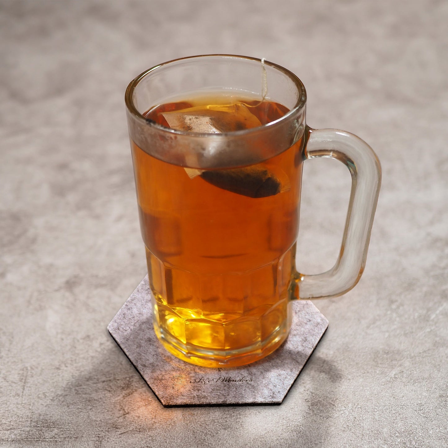 Premium Felt Coasters for Drink Set of 18 Pcs - (hexagon) - A&A Wonders