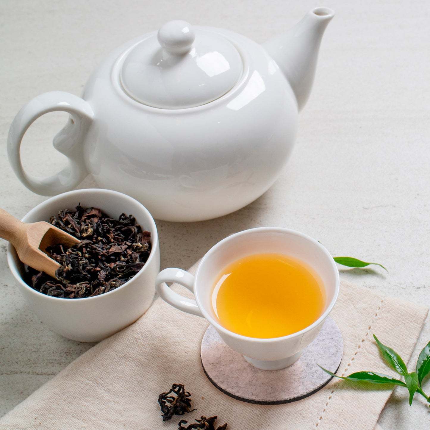 Premium Felt Coasters for Drink Set of 18 Pcs - (Round) - A&A Wonders