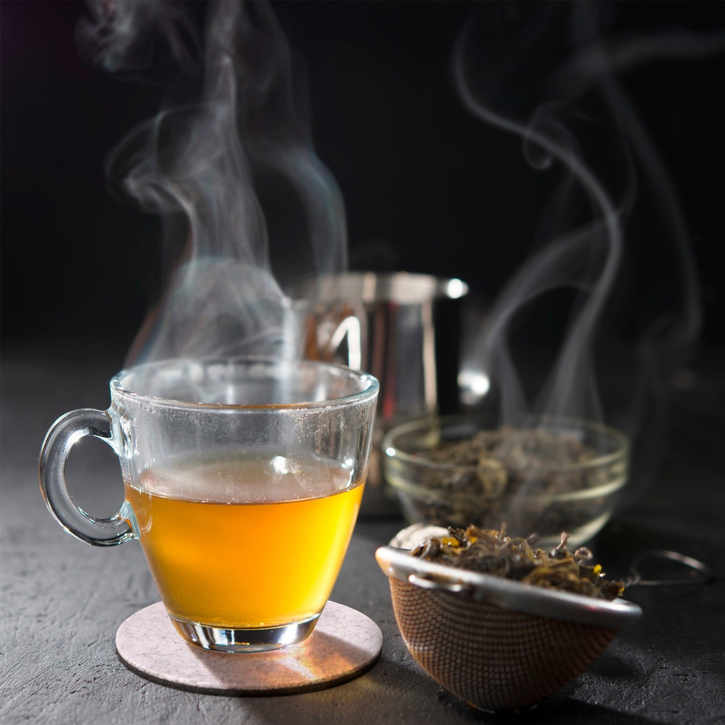 Premium Felt Coasters for Drink Set of 18 Pcs - (Round) - A&A Wonders