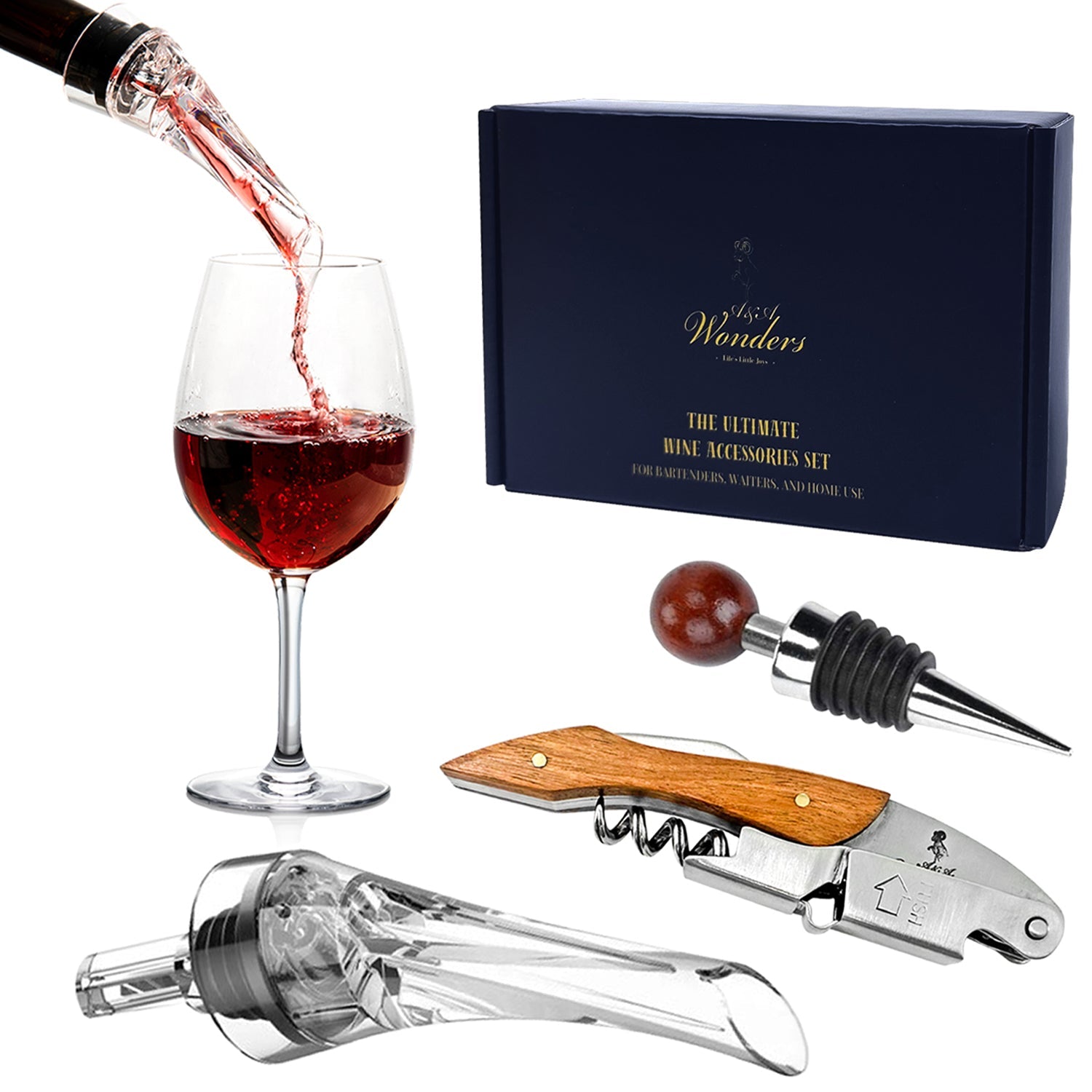 Ultimate Wine Accessories Set - Thumbnail 3