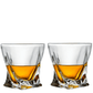 Whiskey Glasses 10oz Premium Scotch Glasses Set of 2 - Old Fashioned Whiskey - A&A Wonders