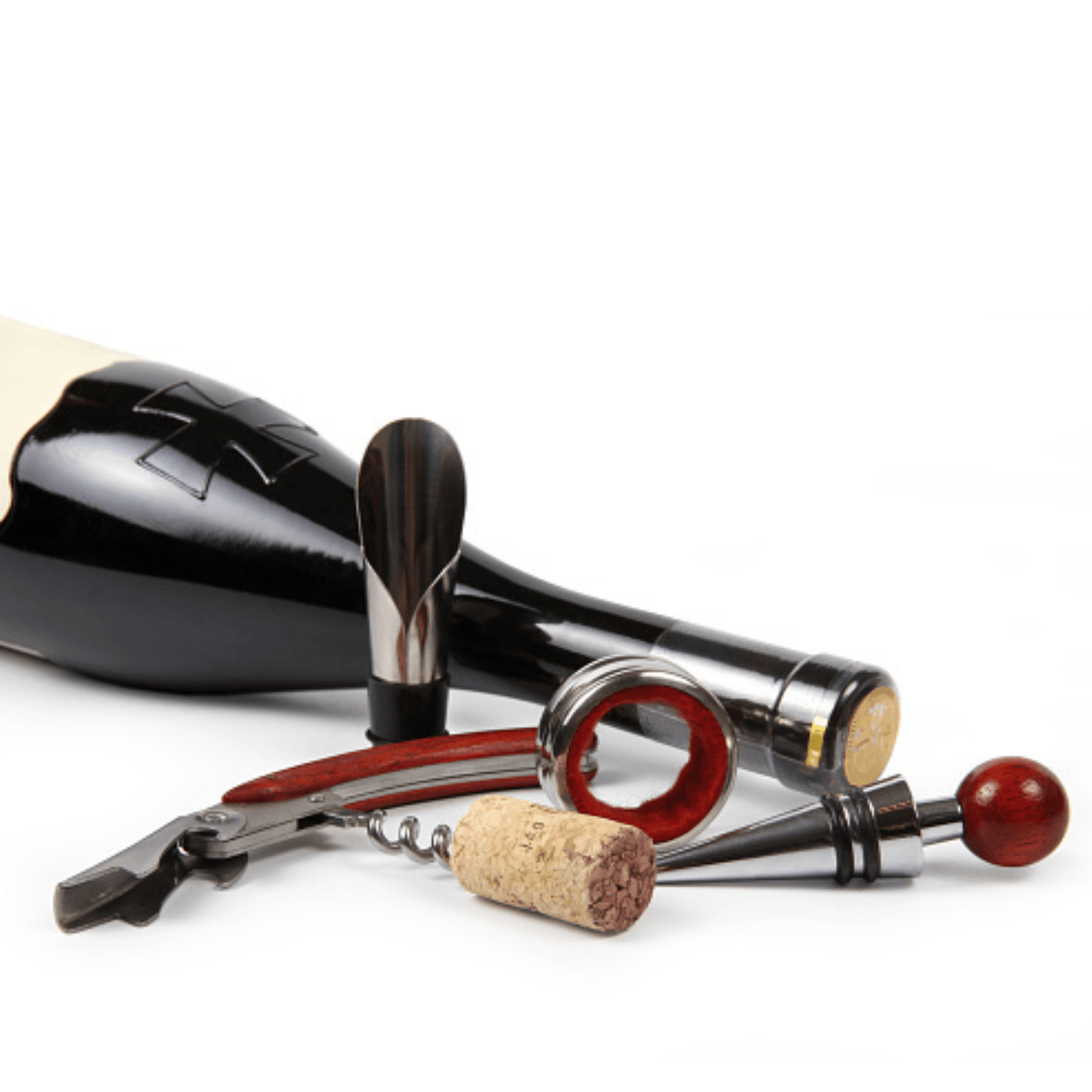 Wine Accessories Set Of 4 Pcs Bottle Opener - A&A Wonders