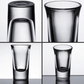 1.5 Oz Shot Glasses Set Of 8 With Heavy Base Shot Glass Set - Clear - A&A Wonders