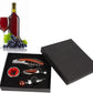 Wine Accessories Set Of 4 Pcs Bottle Opener, Stainless Steel Corkscrew, Stopper, Pourer, Wine bottle ring - HomeWondersUSA