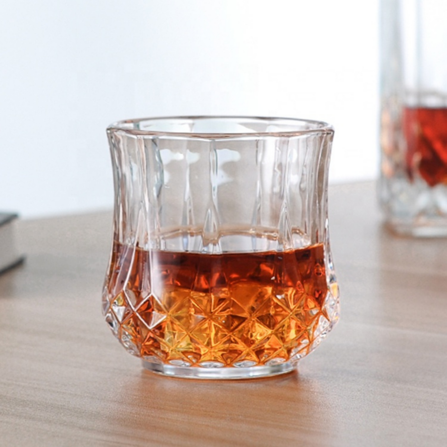 Whiskey Glasses 10oz Premium Scotch Glasses Set of 2 Old Fashioned Whiskey  glass