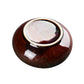 Round Glossy Ceramic Ashtrays + Flameless Lighter (WHITISH) - A&A Wonders