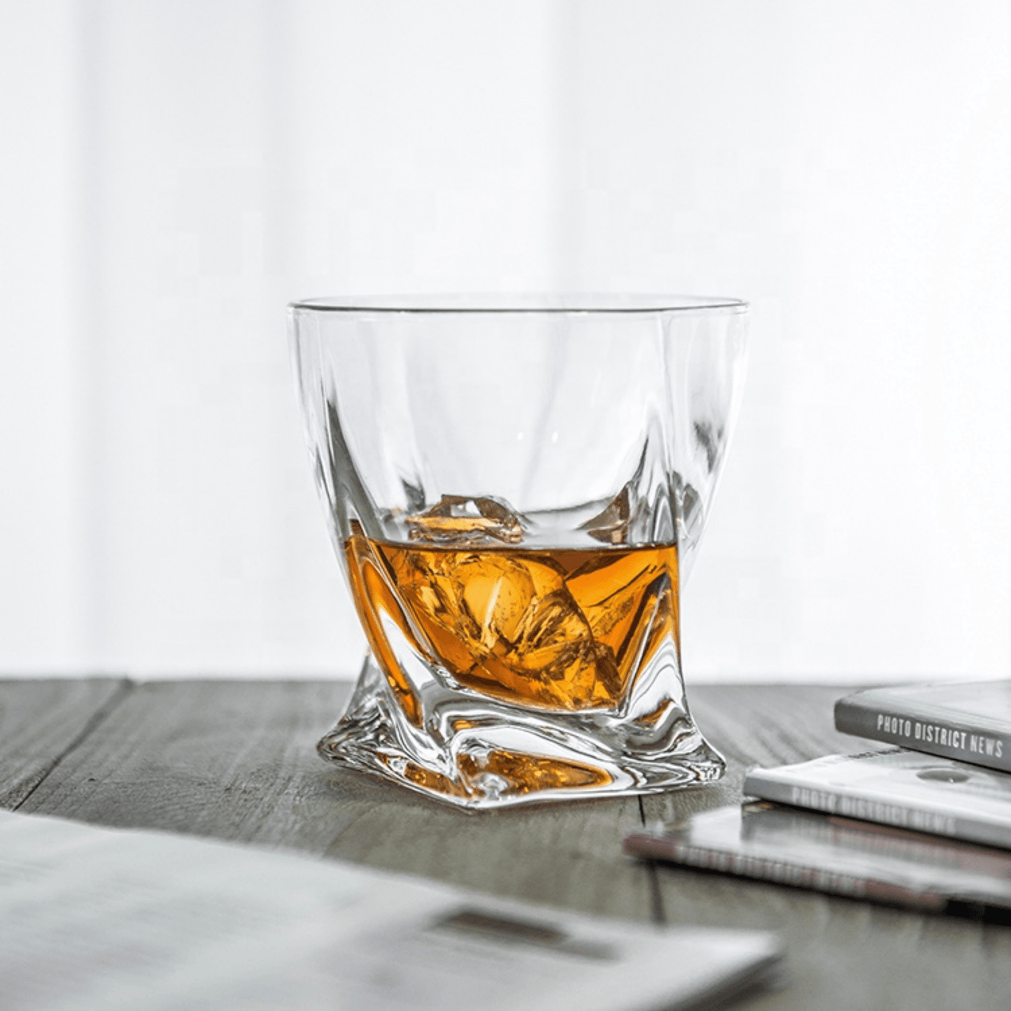 Whiskey Glasses 10oz Premium Scotch Glasses Set of 2 - Old Fashioned Whiskey - A&A Wonders