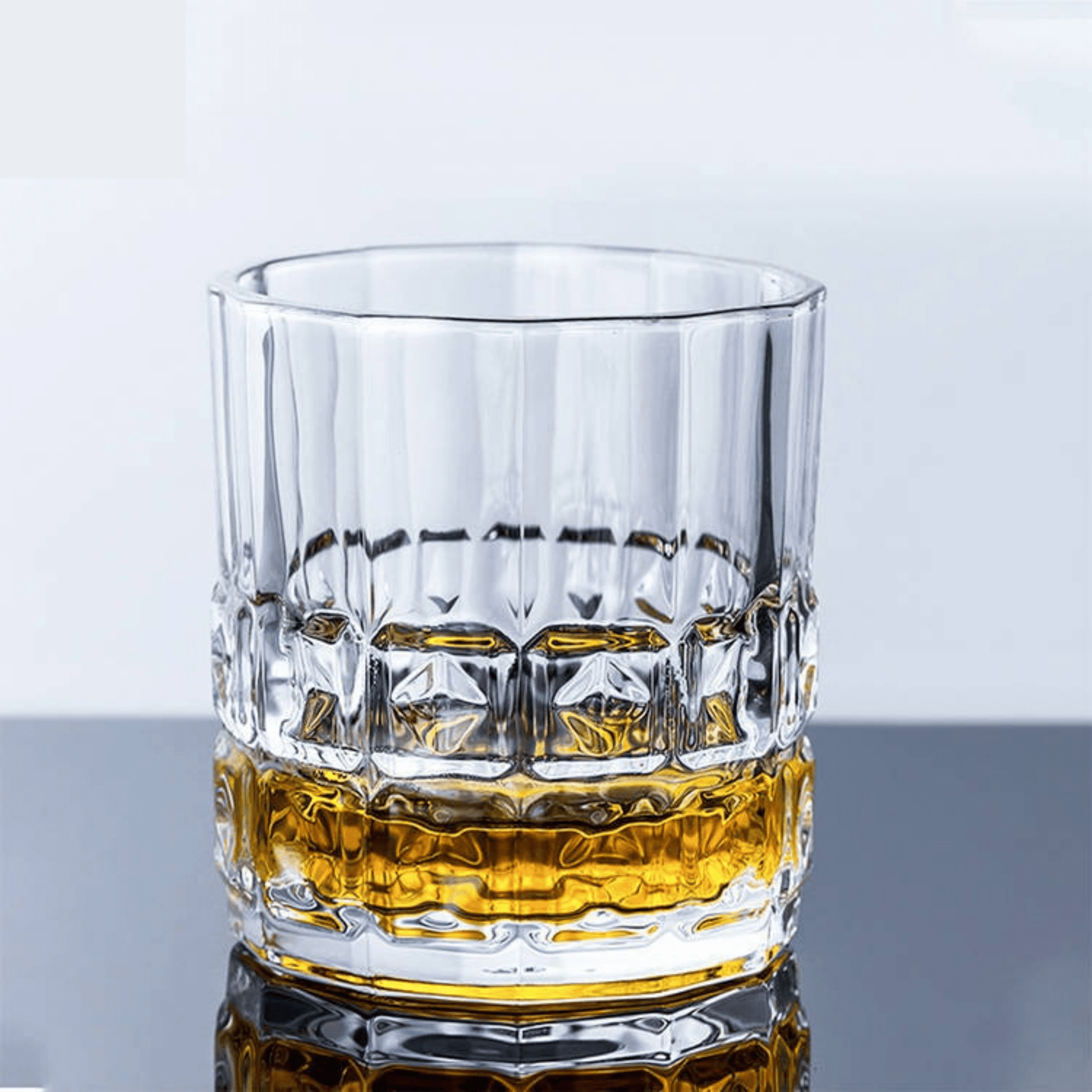 Whiskey Glasses 8oz Premium Scotch Glasses Set of 2 - Old Fashioned Whiskey - A&A Wonders